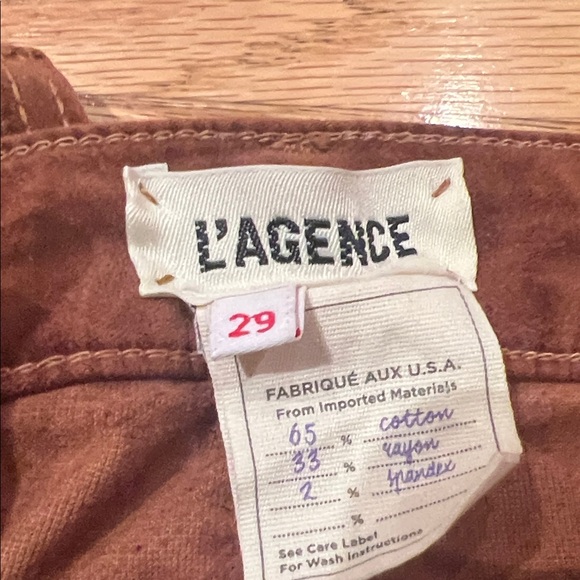 L'AGENCE “Marguerite Skinny High Rise” cords - Picture 2 of 5